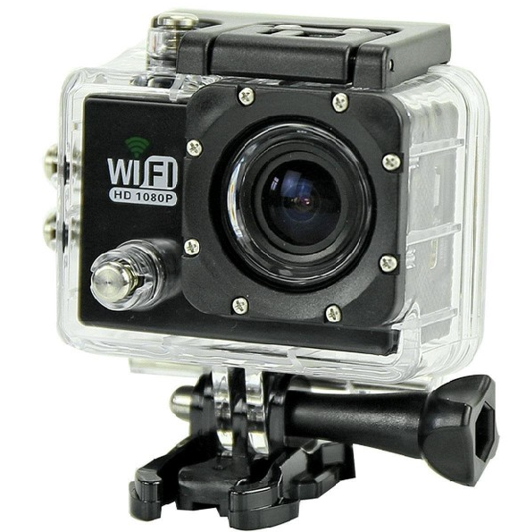 Camera Video Sport Wi-Fi cu telecomanda pana la 30m sub apa